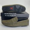 Louis Vuitton Men's Loafers Army Green