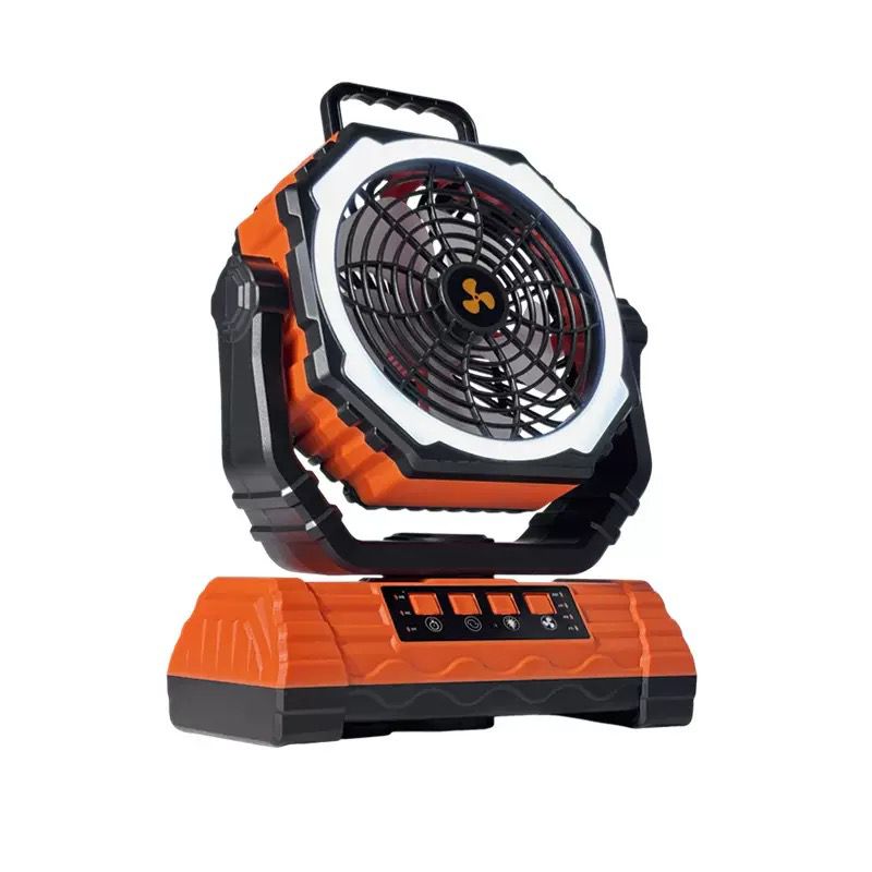 Super Breeze 36 hours Rechargeable Power Bank Fan with light